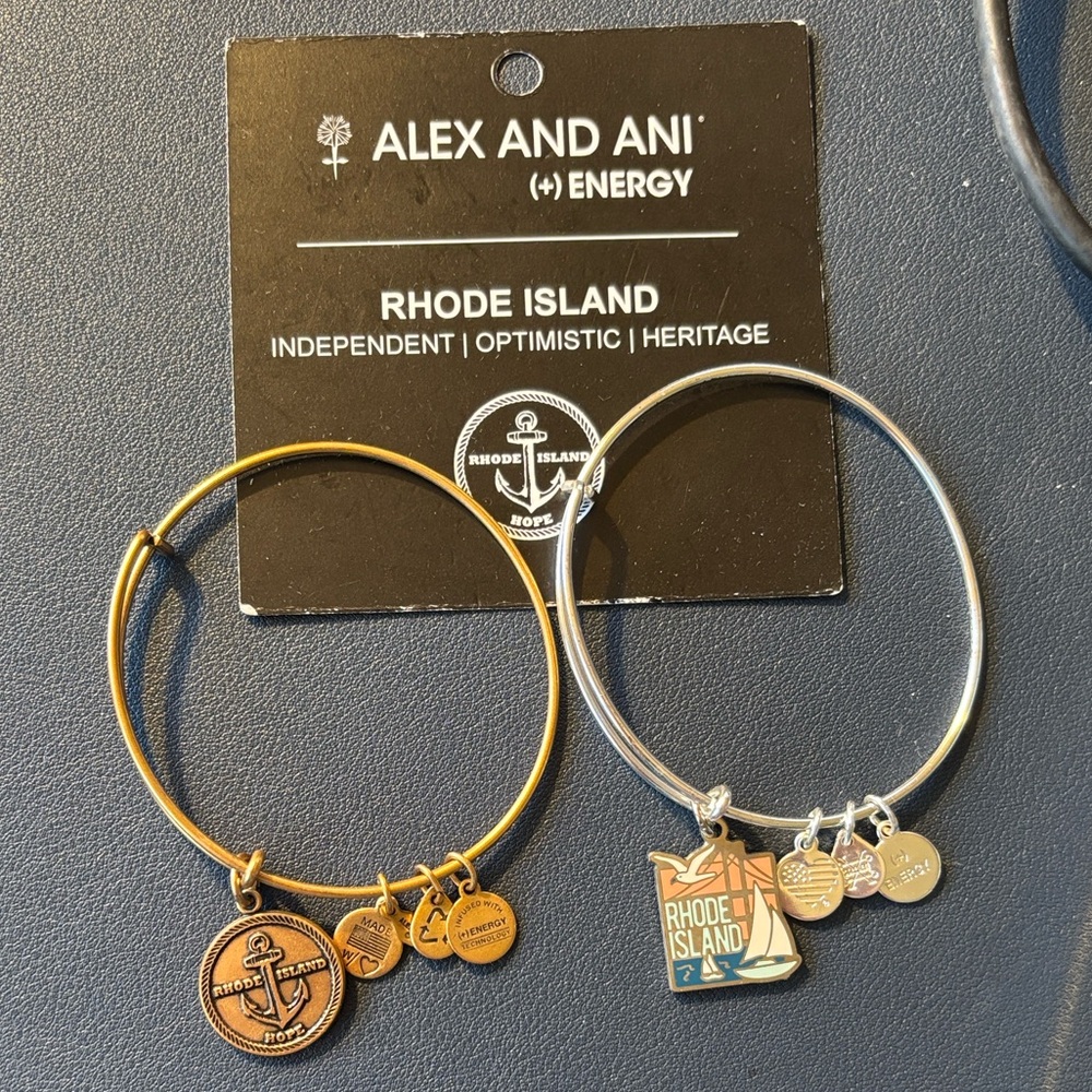 Alex and Ani Rhode Island Charm Bracelets